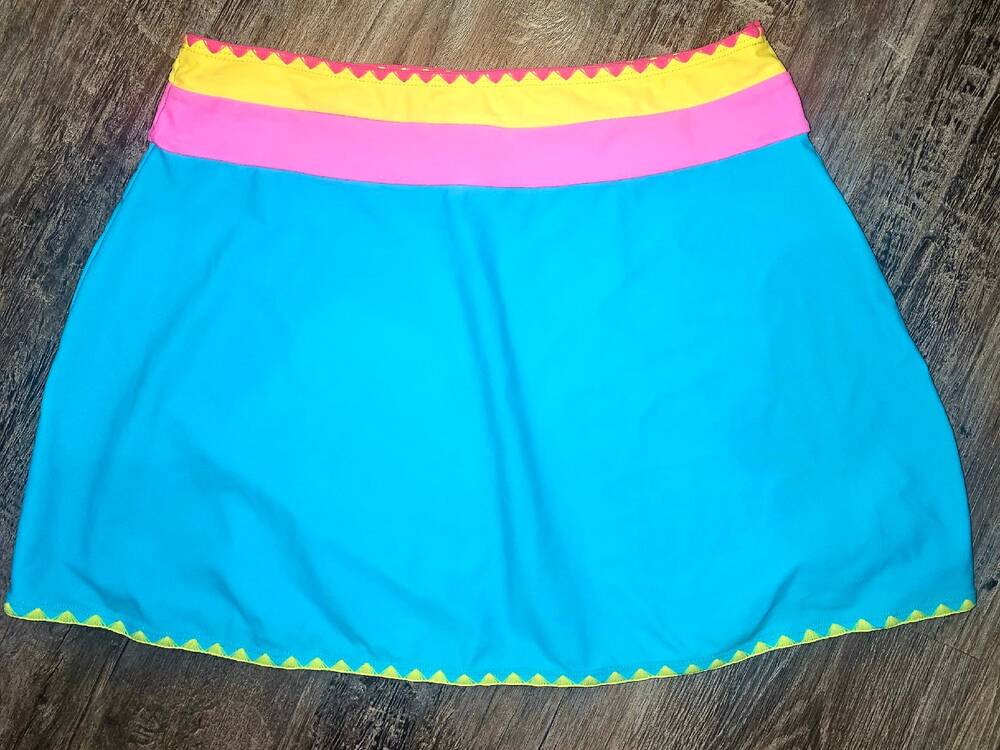 Popvil Swim Skirt Large Womens Swimwear Resort Wear Cruise